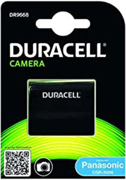 CGA-S006 Li-ion Battery for Panasonic & Leica Digital Camera by DURACELL #DR9668