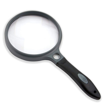 Carson SG-10 2x SureGrip Glass Soft Grip Handheld Magnifier 11.5x Spot Lens (UK)