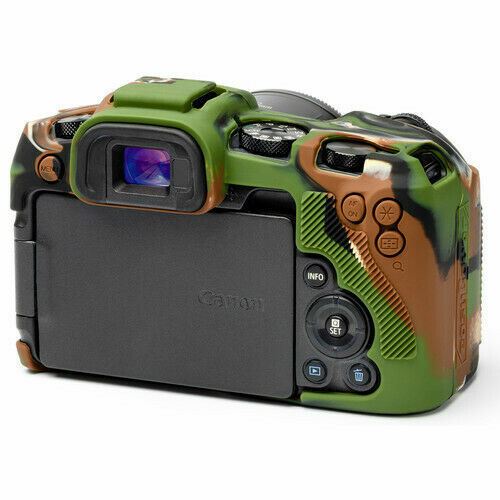 EasyCover Silicone Skin Case Cover Protector Canon EOS RP Camouflage (UK Stock)