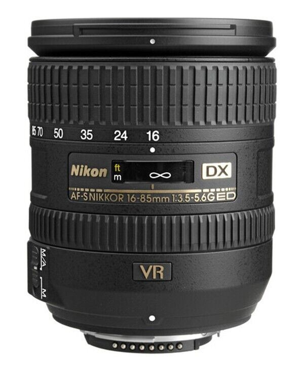 Nikon AF-S DX Nikkor 16-85mm f/3.5-5.6 G ED VR Zoom Lens (UK Stock) BNIB New Old