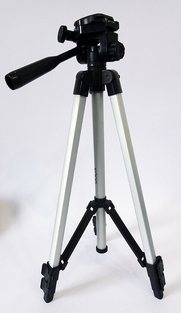 Kood Aluminium Basic Alloy Tripod  + 3 Way Head & Case #AT17 (UK Stock) BNIB NEW