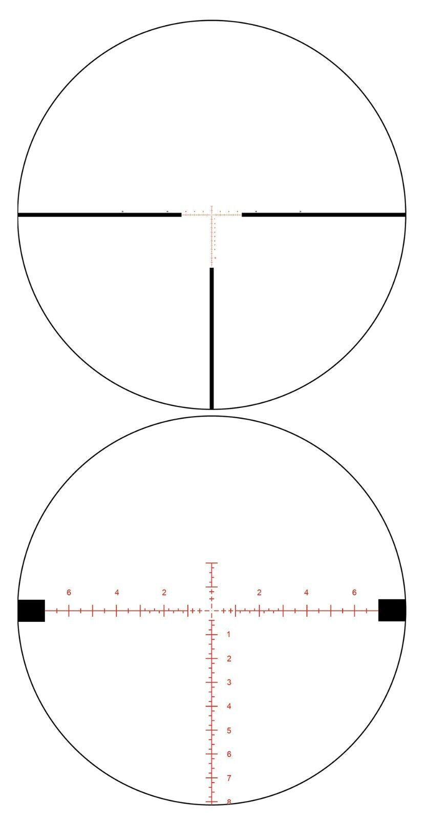 WULF Tornado 6-24 x50 FFP Digi-Illuminated W-MIL3 Side Focus Zero Stop LT (30mm)