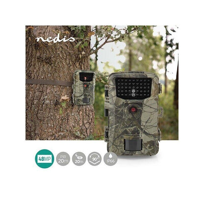 NEDIS 250GN 4K Wildlife Camera 48 MP PIR Night Day Full HD Camouflage  (UK) BNIB