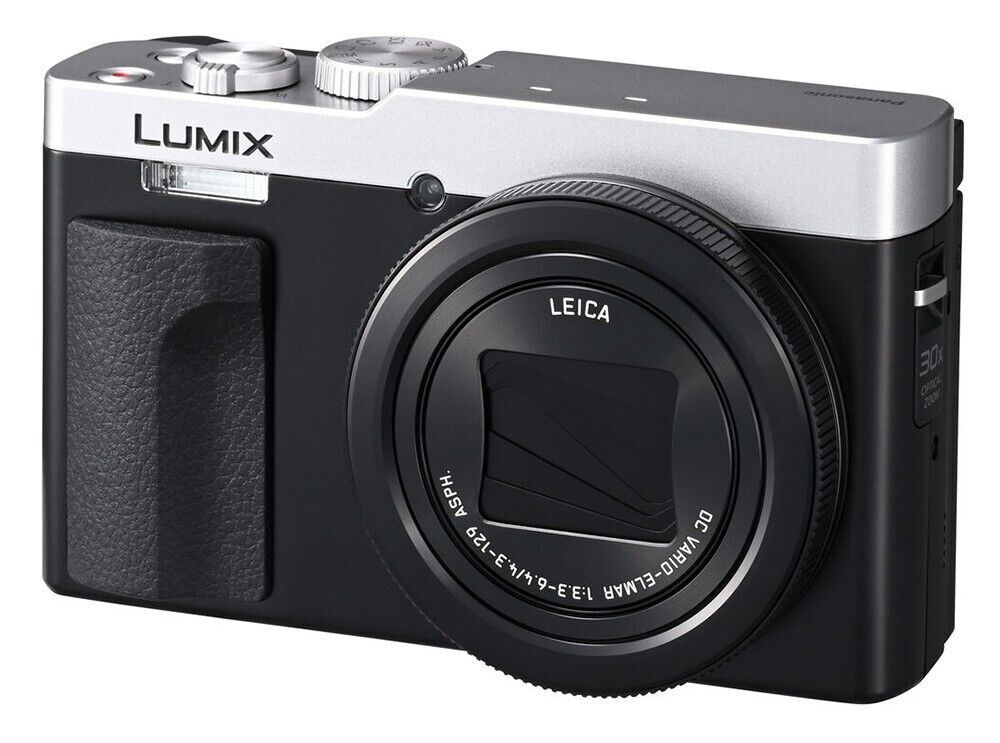 Panasonic Lumix TZ99 Digital Compact Camera 30x optical zoom Leica lens - Silver