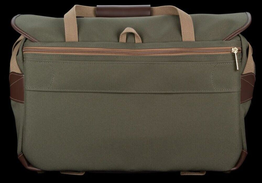 Billingham 555 Mk. II Extra Large Camera / DSLR Bag  in Sage with Chocolate Trim