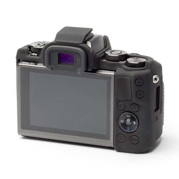 EasyCover Silicone Skin Protector Case - Canon EOS M5 in Black (UK Stock) BNIP