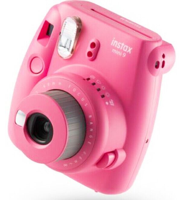 Fuji film Instax Mini 9 Instant Camera in Flamingo Pink (UK Stock) BNIB   Instax