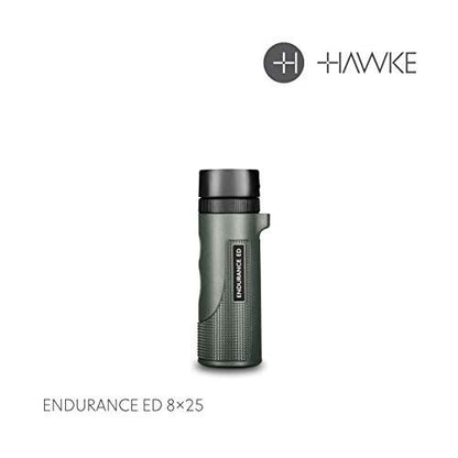 Hawke Endurance ED 10 x 25 Compact Monocular - Green #36311 (UK Stock) BNIB