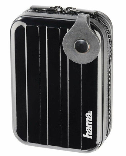 Compact Camera Case by Hama 60H hard case Metal Style 00103858 10.5 x 6.5 x 3 cm