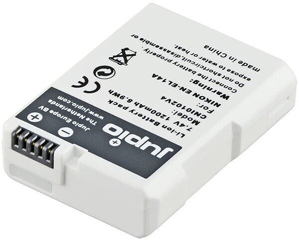 EN-EL14A Ultra Lithium-Ion Battery Pack for Nikon by JUPIO  (7.4V, 1200mAh) BNIP