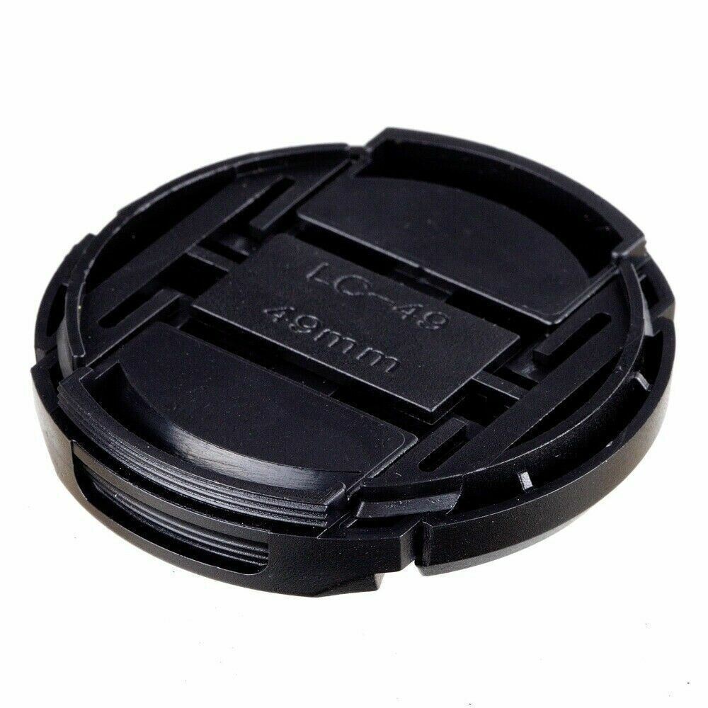 Pentax LC-49 lens cap for 49mm filter thread centre pinch style  (UK Stock) BNIP