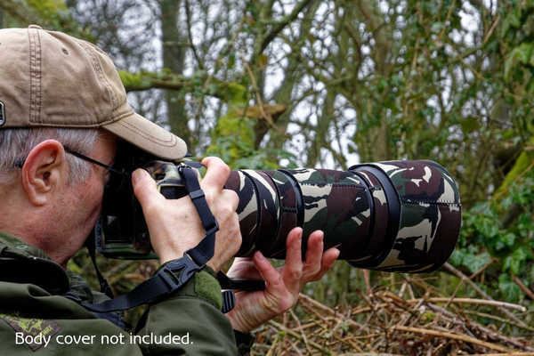 EasyCover Lens Oak GREEN CAMO Cover Sigma 60-600mm f4.5-6.3 DG OS HSM SPORT (UK)