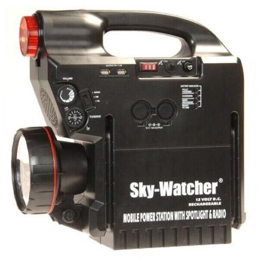 SkyWatcher 17Ah Rechargeable 12v Power Tank + Torch+ Radio (UK Stock) NEW #20154