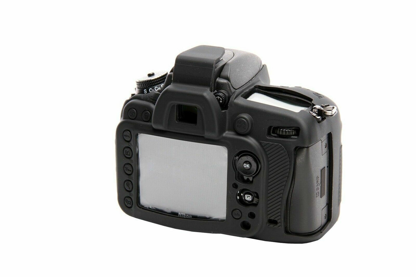 EasyCover Silicone Skin Protector in black for Nikon D600 D610 BNIP ,UK stock