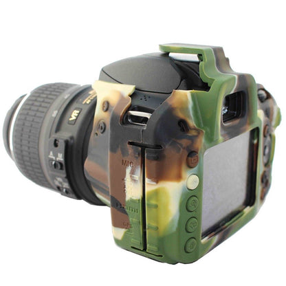 EasyCover Pro Silicone Skin Camera Armour Case Nikon D3200 Camouflage (UK Stock)