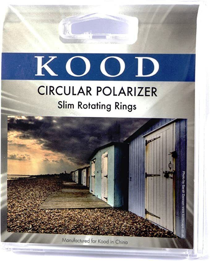 KOOD 105mm CIRCULAR POLARISING POLARISER FILTER CPL Pro Slim Frame (UK Stock)