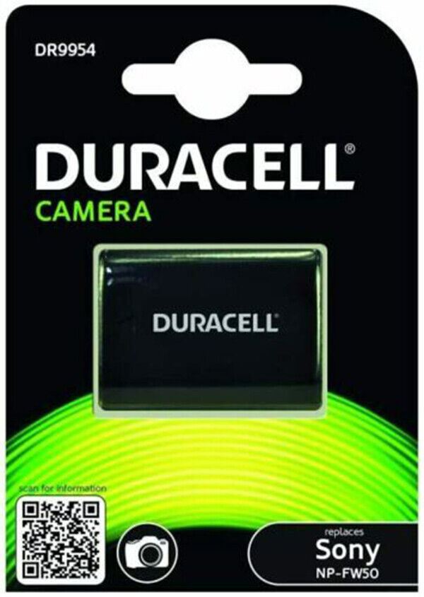 NP-FW50 Li-ion Battery for Sony Digital Camera by DURACELL  #DR9954   (UK Stock)