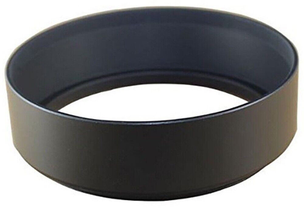 Ø55mm Screw-In Standard Metal Lens Hood 20mm Deep to fit 55mm Thread  (UK Stock)