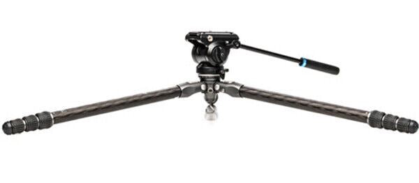 Benro Tortoise 34CLV Carbon Fibre 3 Series Tripod + S4 Pro Video Fluid Head (UK)