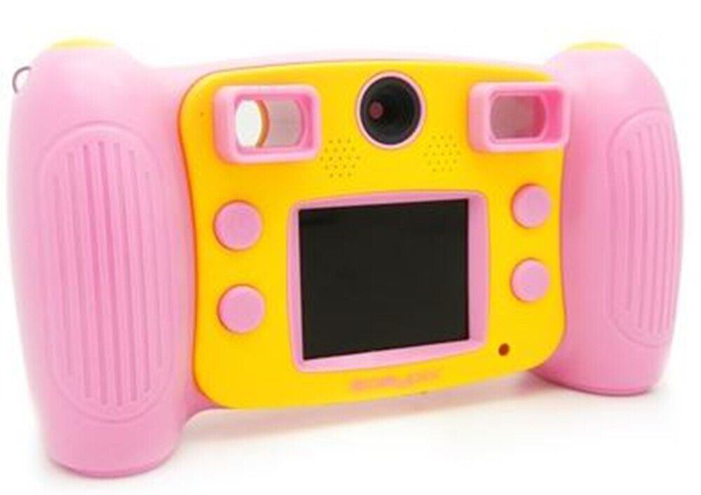 Kids Digital Childs Camera in Pink for Children Easyhold LCD - Kiddypix (UK) NEW