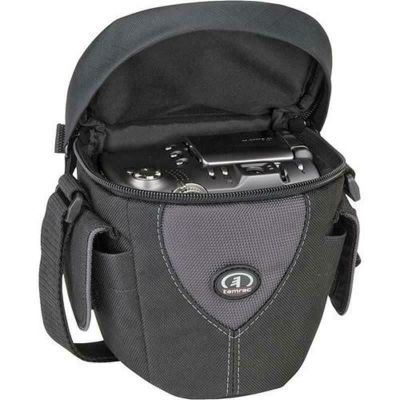 Camera Holster Case Tamrac Aero Zoom 20 #3320 in Black/Grey (UK Stock) Bridge IL