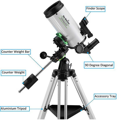 Skywatcher StarQuest 102MC + EQ/ALT Kit MAKSUTOV-CASSEGRAIN Telescope  #10280 UK