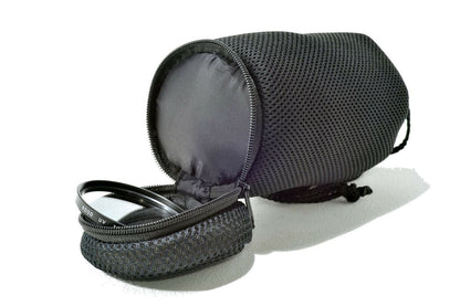 Kood Medium Padded Camera Lens + Filter Pouch / Case - 90mm x 150mm (UK Stock)