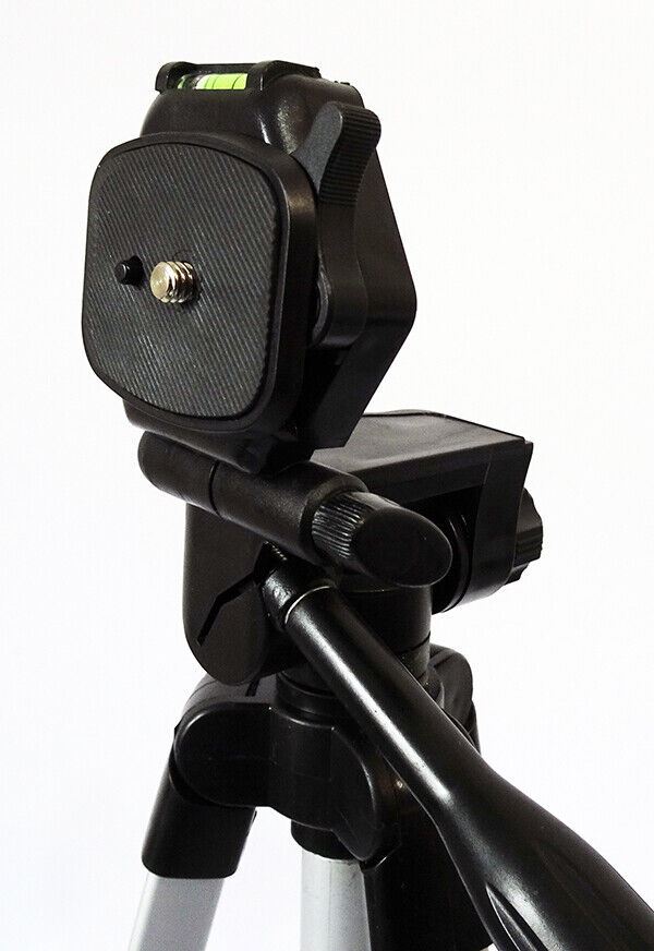 Kood Aluminium Basic Alloy Tripod  + 3 Way Head & Case #AT17 (UK Stock) BNIB NEW