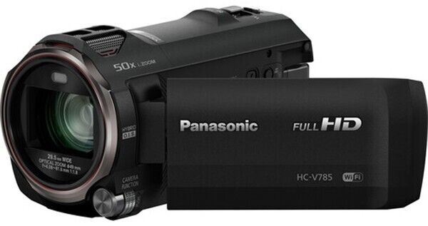 Panasonic HC-V785 K Full HD Video Camera Camcorder 20x Lens 24Mp (UK Stock) BNIB