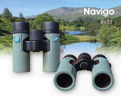 Viking Navigo 8 x 32 Waterproof Mid Size Binoculars #1138 Green (UK Stock)  BNIB