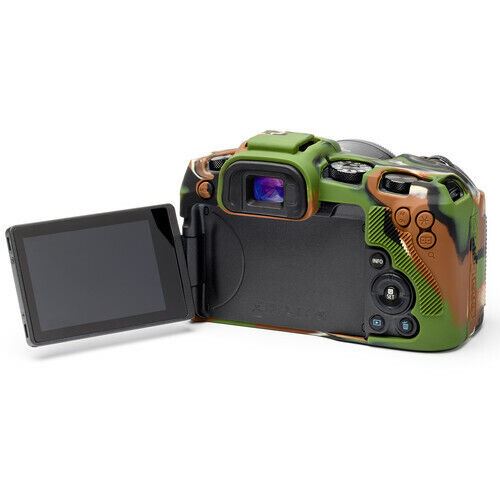 EasyCover Silicone Skin Case Cover Protector Canon EOS RP Camouflage (UK Stock)