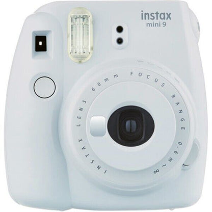 Fuji film Instax Mini 9 Instant Camera in Smokey White (UK Stock) NEW =Pale Grey