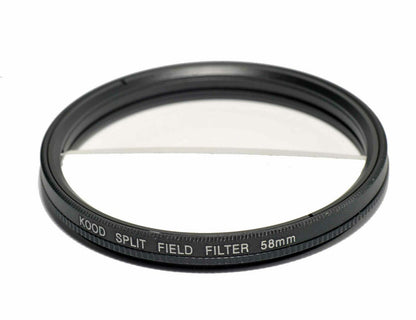 Kood High Quality 58mm Split Field +2 Dioptre Slim Optical Glass Filter (UK) NEW