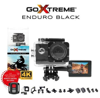 4K 30fps Go Extreme Enduro Black Action Camera KIT 16MP WiFi Waterproof (UK) NEW