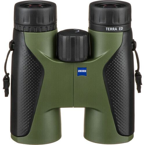 Carl Zeiss 10 x 42 Terra ED Binoculars - Green & Black (UK Stock) BNIB