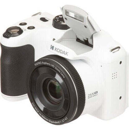 Kodak PIXPRO AZ255 Digital Camera in White 16MP 25x Wide Zoom HD1080P (UK)  BNIB