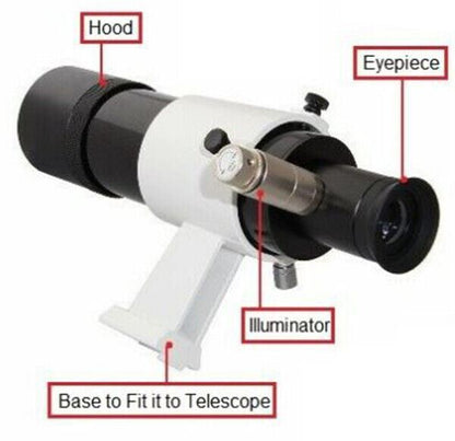 SkyWatcher 9 x 50 LED Illuminated Finder scope Crosshair  #20114 (UK Stock) BNIB