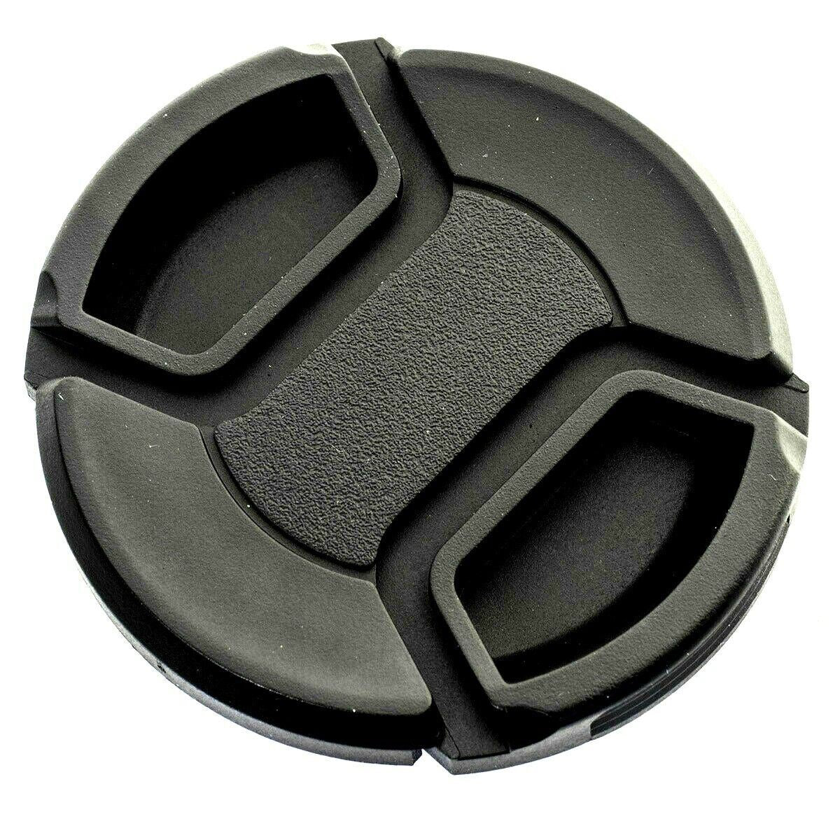 KOOD 86mm CENTRE PINCH GRIP STYLE LENS CAP COVER for 86mm + CORD (UK Stock)  NEW