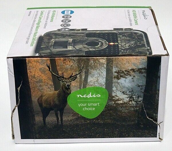 NEDIS HD Wildlife Camera 16 MP Black IR - PIR Night Day Full HD  (UK Stock) DEMO