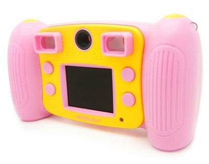 Kids Digital Childs Camera in Pink for Children Easyhold LCD - Kiddypix (UK) NEW