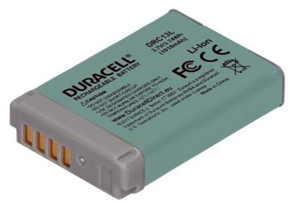 NB-13L Li-ion Battery for Canon Digital Camera by DURACELL  #DRC13L   (UK Stock)