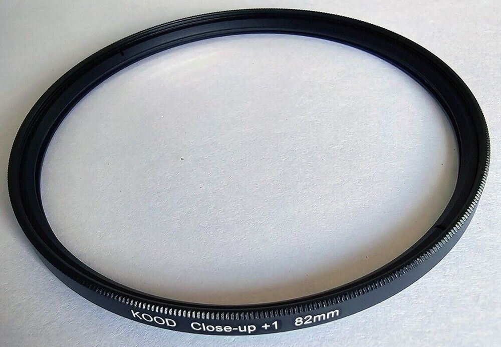 Kood 82mm Macro Close-Up Filter Set +1 +2 +4 +10 & Case - DSLR Cameras (UK) BNIP