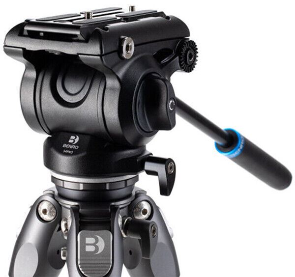 Benro Tortoise 34CLV Carbon Fibre 3 Series Tripod + S4 Pro Video Fluid Head (UK)