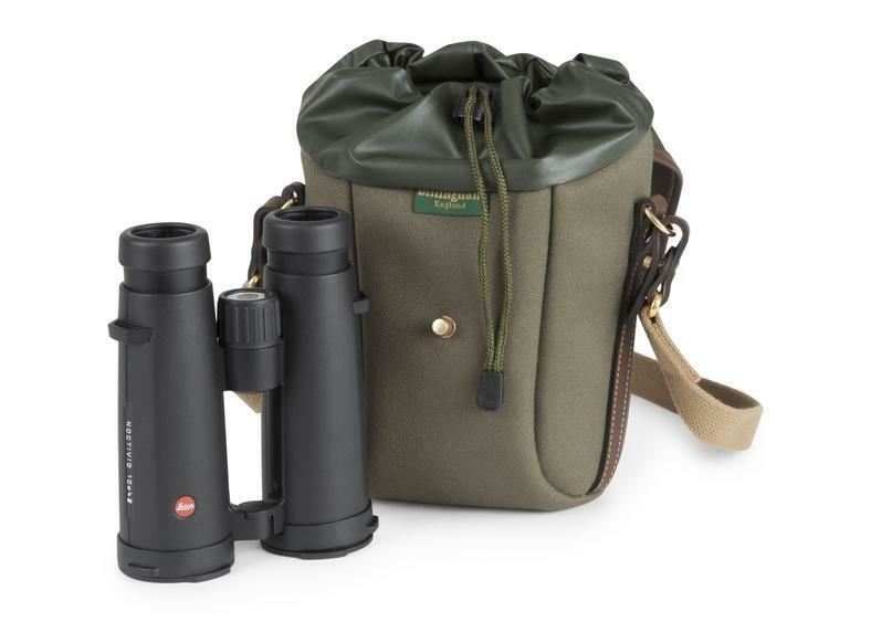 Billingham Galbin 10 Binocular Case - Sage Green / Chocolate (UK Stock) BNIP NEW