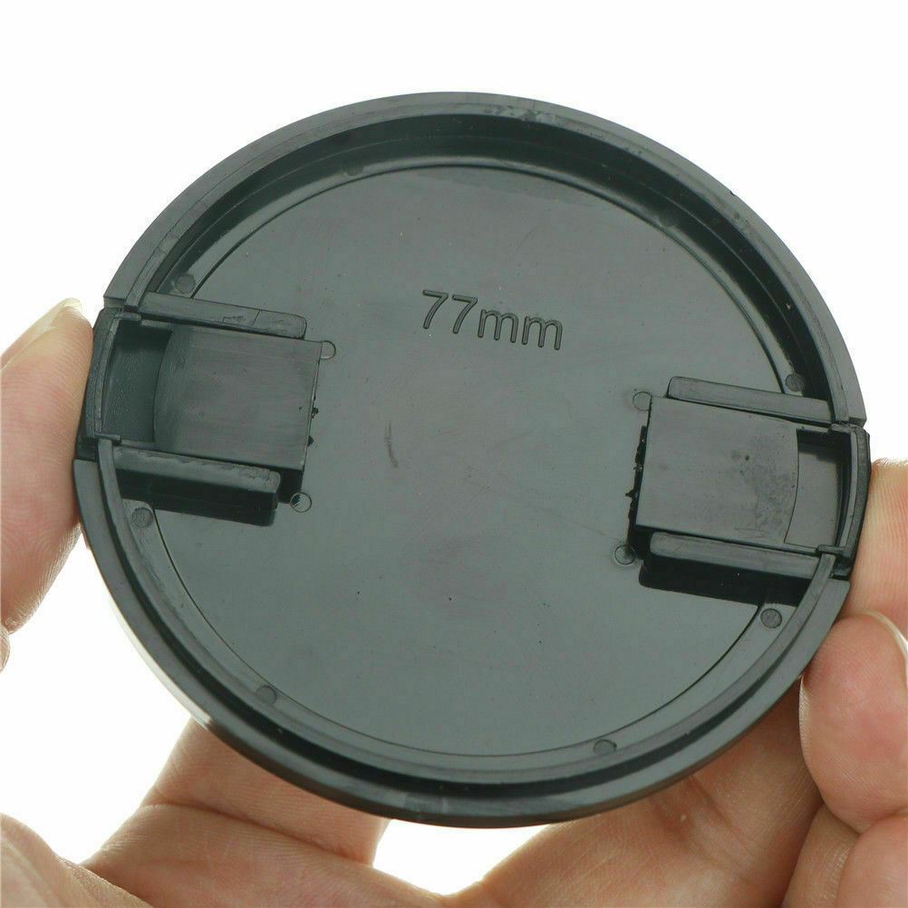 KOOD 77mm Snap On Clip on Lens Cap Protection Cover for 77mm Lens (UK Stock) NEW