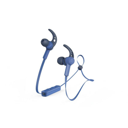 Hama Bluetooth� �Connect� headphones Navy Blue in-ear, micro, ear-hook (UK) BNIB