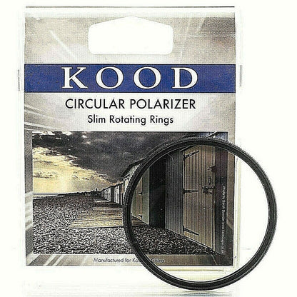 KOOD 62mm CIRCULAR POLARISING POLARISER FILTER CPL Pro Slim Frame (UK Stock)