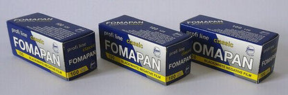 3 x Fomapan Classic 120 100 Black & White Negative Film FOMA (UK Stock) BNIB NEW