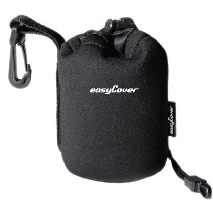 Easycover Neoprene Lens Case Small in Black (UK Stock) BNIP #JU1521