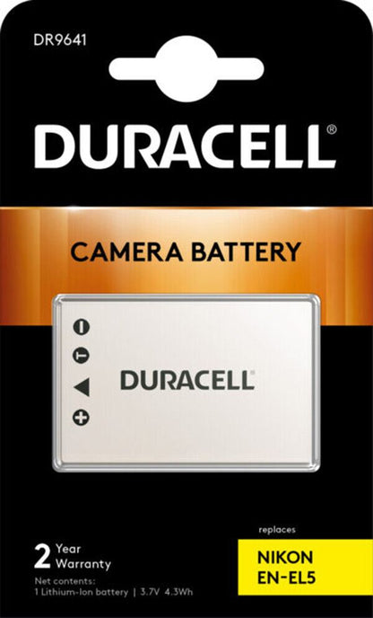 EN-EL5 Li-ion Battery for Nikon Digital Camera by DURACELL  #DR9641   (UK Stock)